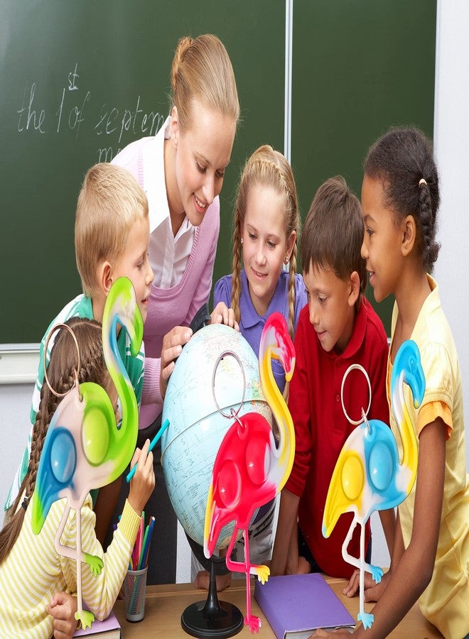 PSDFH 30 Packs Funny Summer Present Unique Mini Flamingo Assorted fidgets Bubble Toys for Kids Children Classroom Students Gifts from Teacher,Birthday Party Favors - Image 5